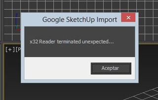 sketchup pro unexpected file format